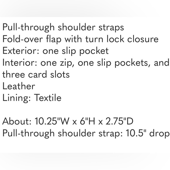 NWT Karl Lagerfeld Agyness Leather Shoulder/Crossbody bag in Cream - Picture 10 of 10